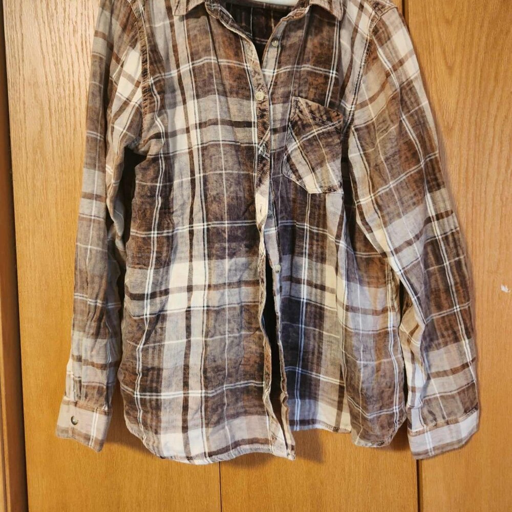 Maurices Women's Flannel Shirt - Picture 3 of 4